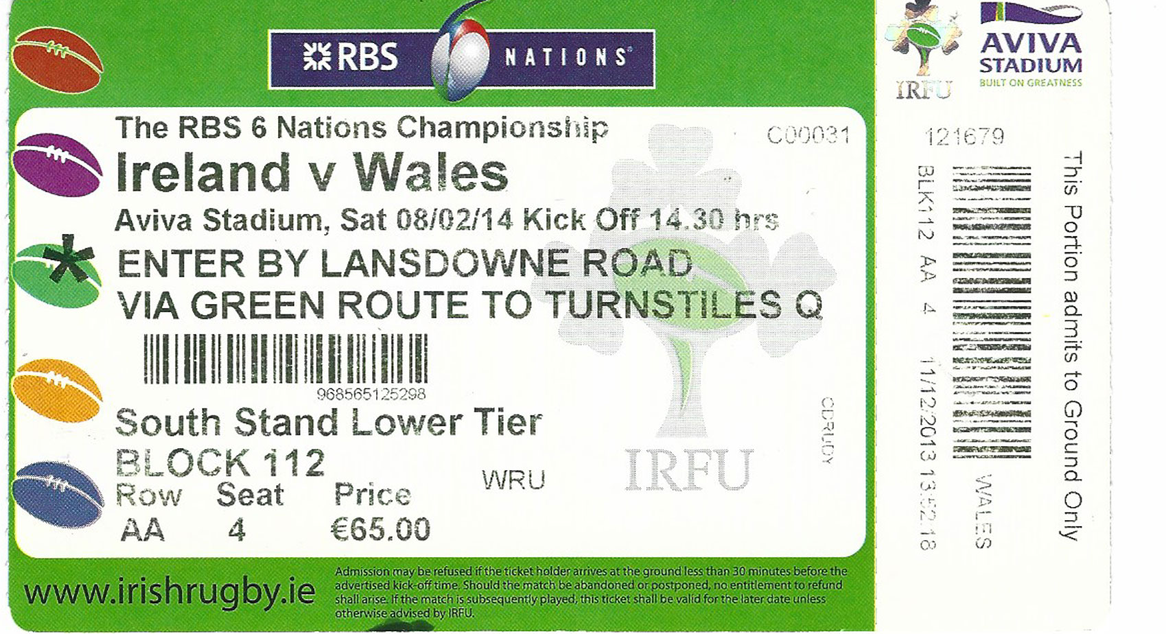 Ireland rugby tickets 6 Nations and Autumn Internationals