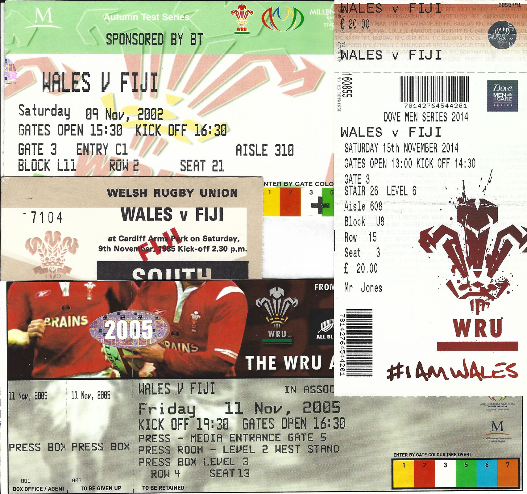 Wales Welsh International Rugby Tickets