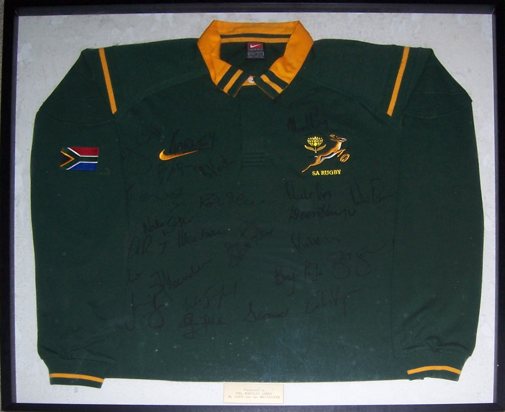 1995 springbok jersey for sale