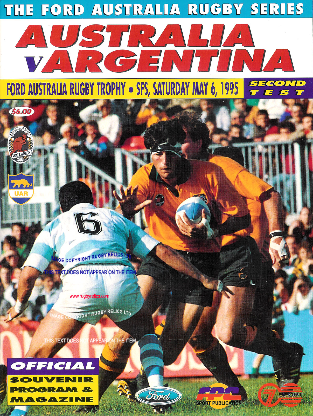 Rugby Union Programmes (1960s) rugby programmes Australia Tour Rugby